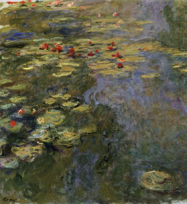Claude Monet The Water-Lily Pool France oil painting art